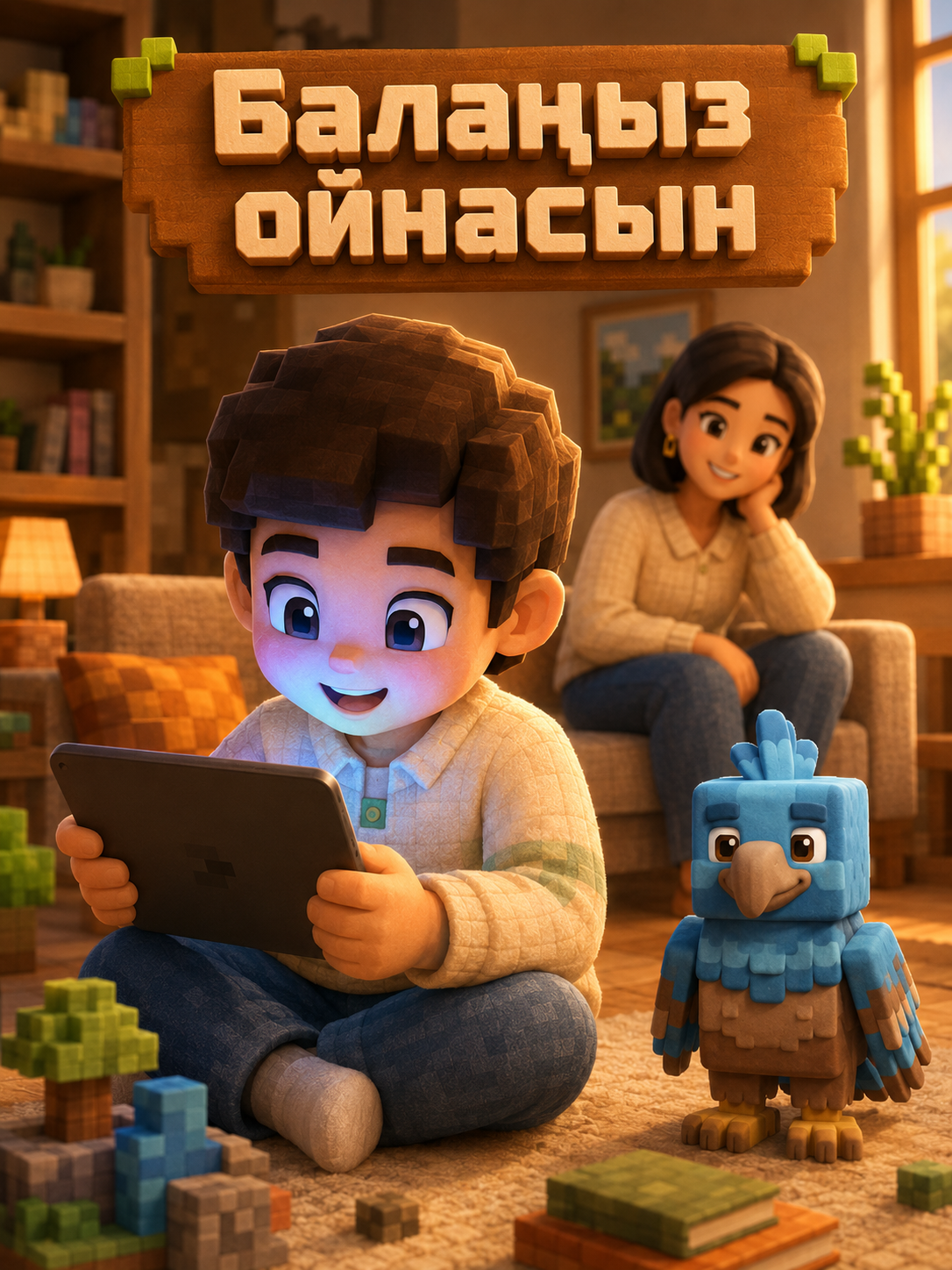2-қадам: Балаңыз ойнасын